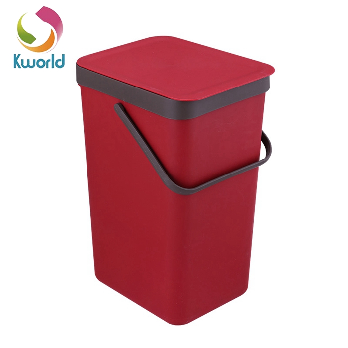 新颖外观质量好的便宜塑料垃圾桶带盖