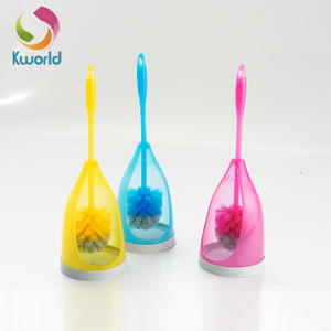 Kworld批发水滴形塑料马桶刷套装8307
